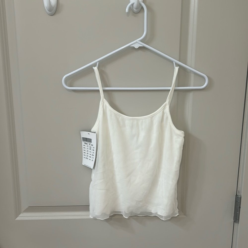 Brand new with tag Brandy Melville sheer tank